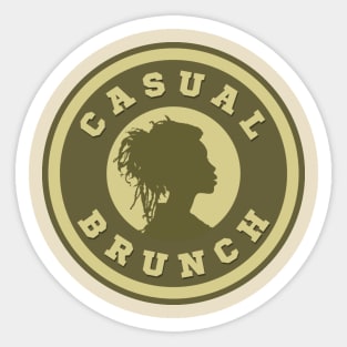 Casual Brunch Sticker